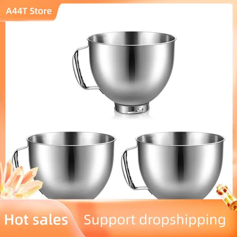 

A44T 3X Stainless Steel Bowl For Kitchenaid 4.5-5 Quart Tilt Head Stand Mixer, For Kitchenaid Mixer Bowl, Dishwasher Safe