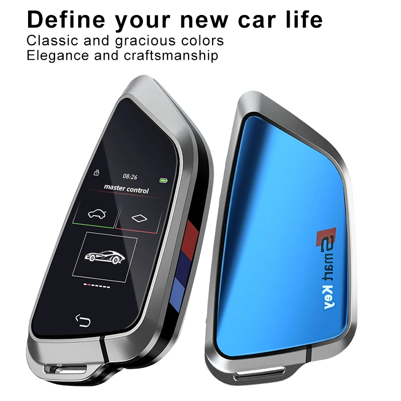 Universal Smart Remote Car Key LCD Keyless go one button start for BMW/Benz/Audi/Toyota/Honda/KIA/and other brand