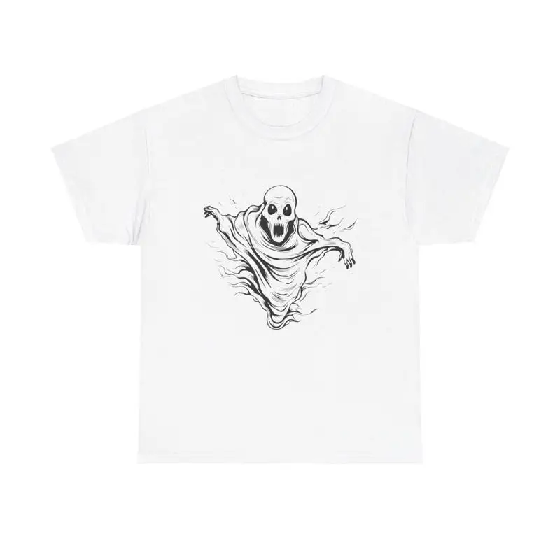 Spooky Ghoul T Shirt dark creepy ghost dead halloween dark gothic scary art