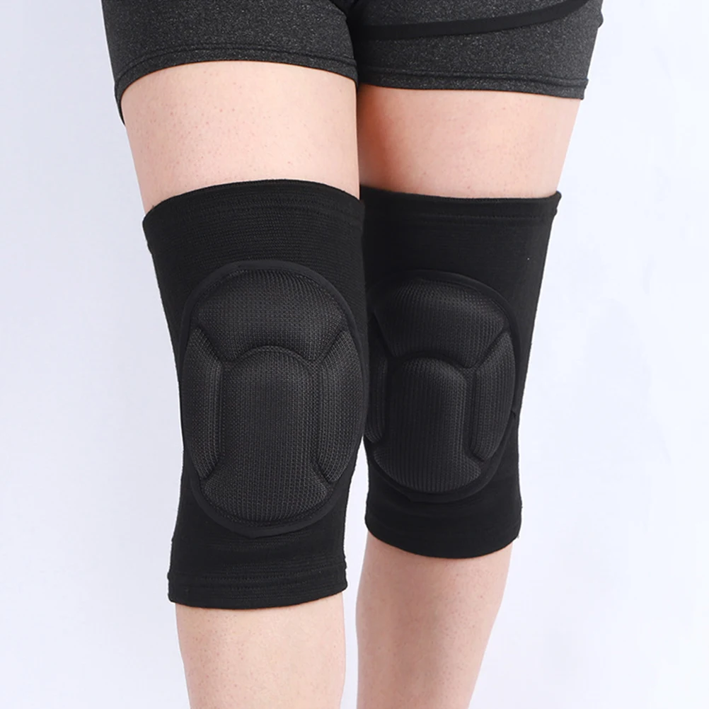 

1 Pair Thick Knee Pads Non-Slip Breathable Sports Protector For Basketball Volleyball Roller Skating Dance Braces Support