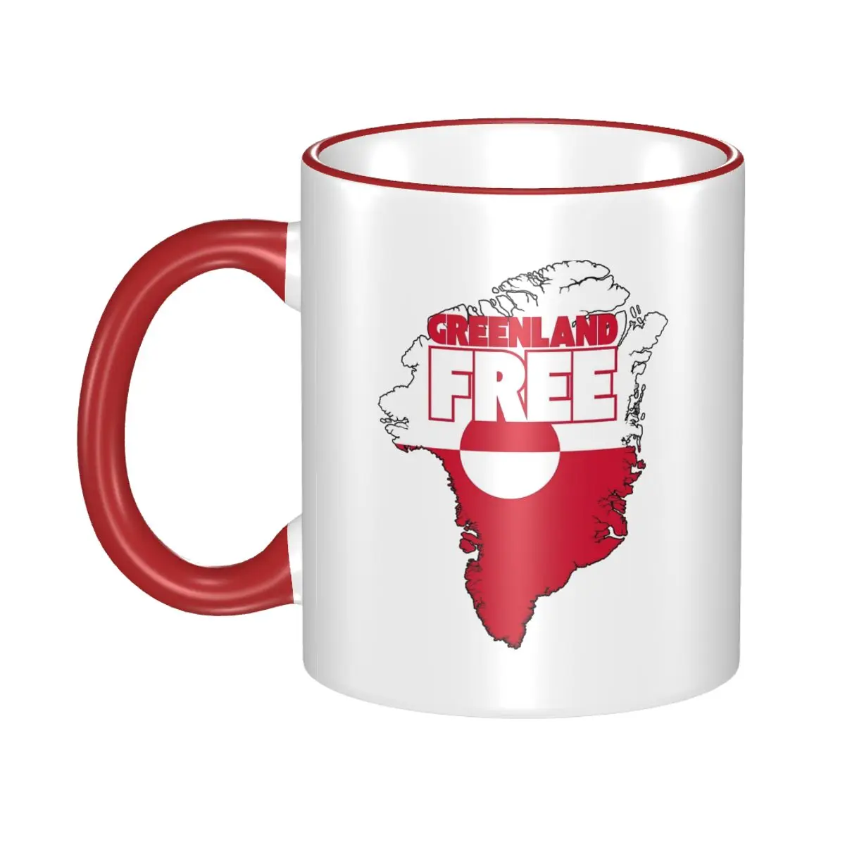 

High Quality Greenland Merch Mugs Fun Coffee Cup