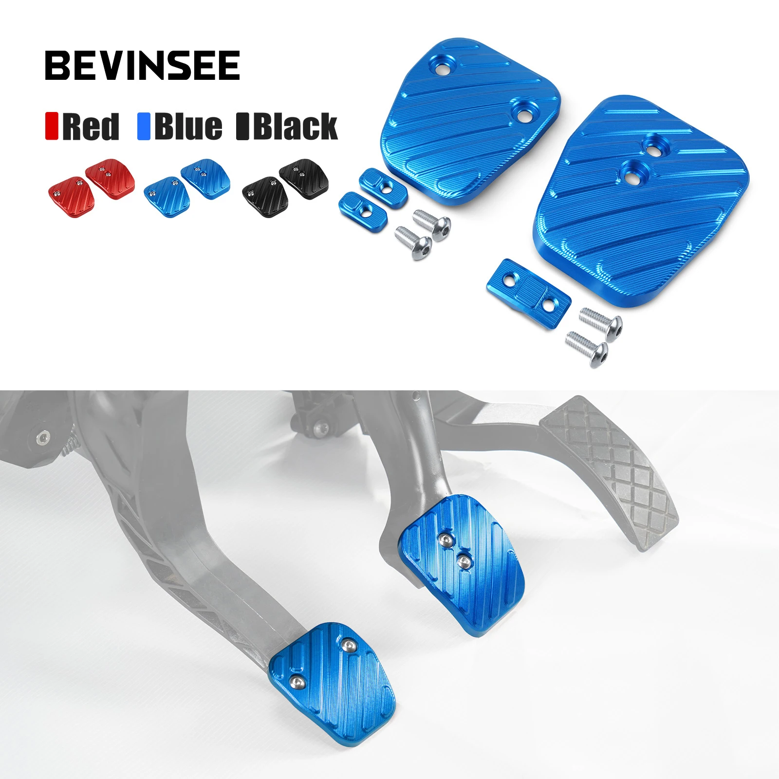

BEVINSEE Manual Clutch & Brake Pedal Kit for Audi A3 8V for VW for Golf MK7 MK8 for Passat for Seat Leon 5F for Skoda Octavia 5E