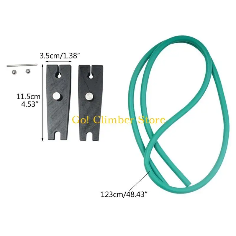 Q84C Archerys مدرب قبضة الذراع قوة تدريب قوة الحبل المرن Archerys التدريب الفرقة التمارين #6