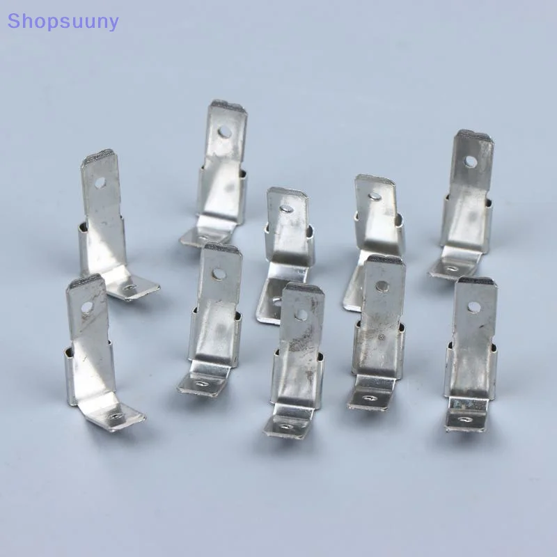 [SU]6.3 Mm Tin-plated Brass Minimum Voltage Drop Double Piggyback Spade Connectors Wear And Tear Resistant[SU]