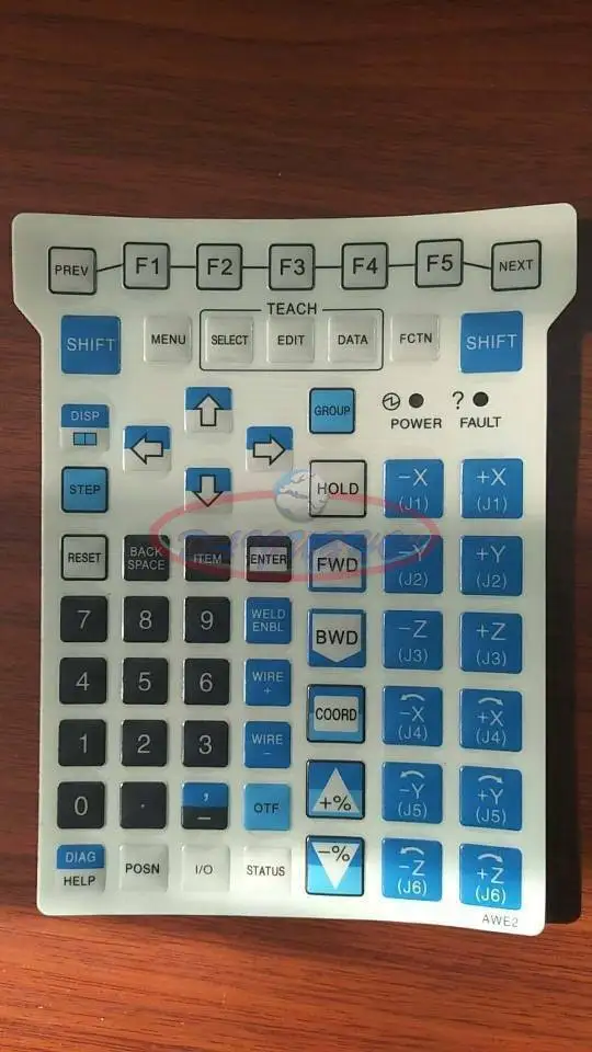 

Membrane Keypad Overlay for Fanuc teach pendant A05B-2518-C202ESW AWE2 A05B-2518