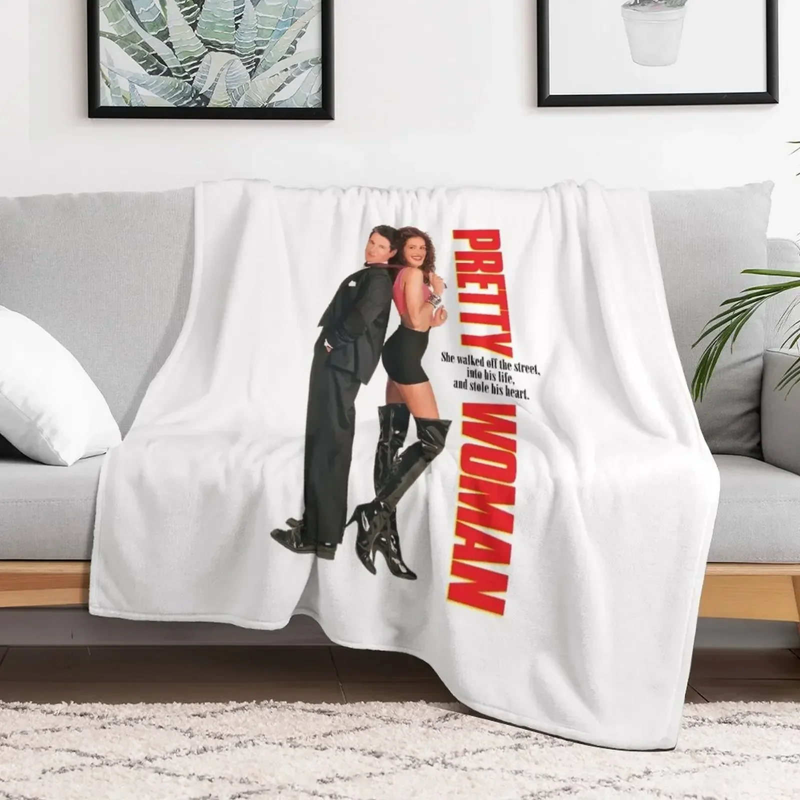 

Pretty Woman (1990) Throw Blanket Warm Tourist Softest Blankets Bed cosplay anime halloween Blankets