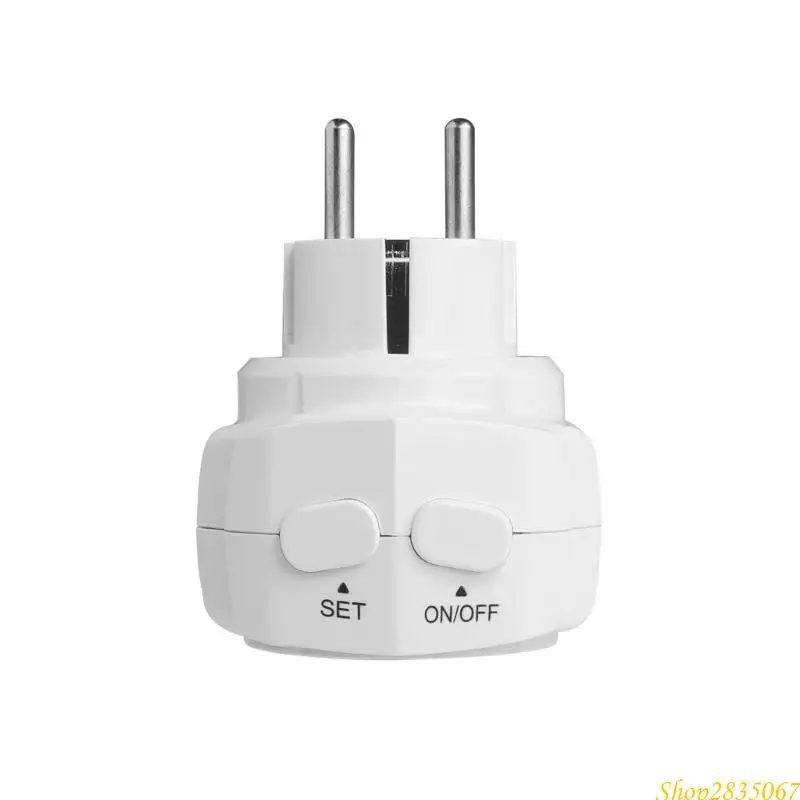 

Two Button Digital Timer Intelligent Power Socket Electronic Digital Timer Switches Replacement Socket Easy to Use 831F
