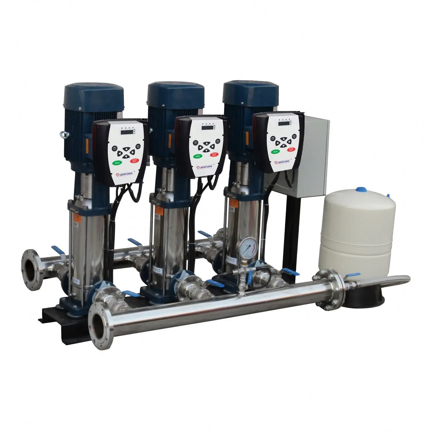 Intelligent water pressure booster pump for home use