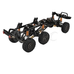 TRX4-M ottone e metallo 6x6 RC telaio per auto con assali posteriori centrali anteriori cambio fai da te per TRX4M 1/18 RC Crawler parti di automobili