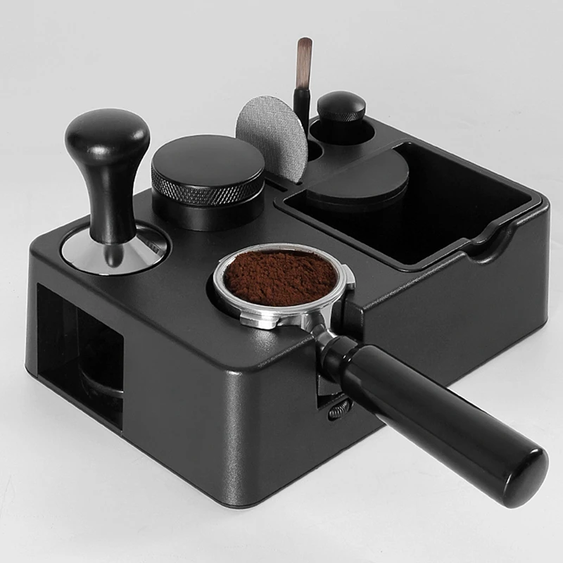 Espresso Coffee Tamping Station Organizer, Ferramentas Portafilter, Tamper Holder, 58mm, 54mm, 51mm