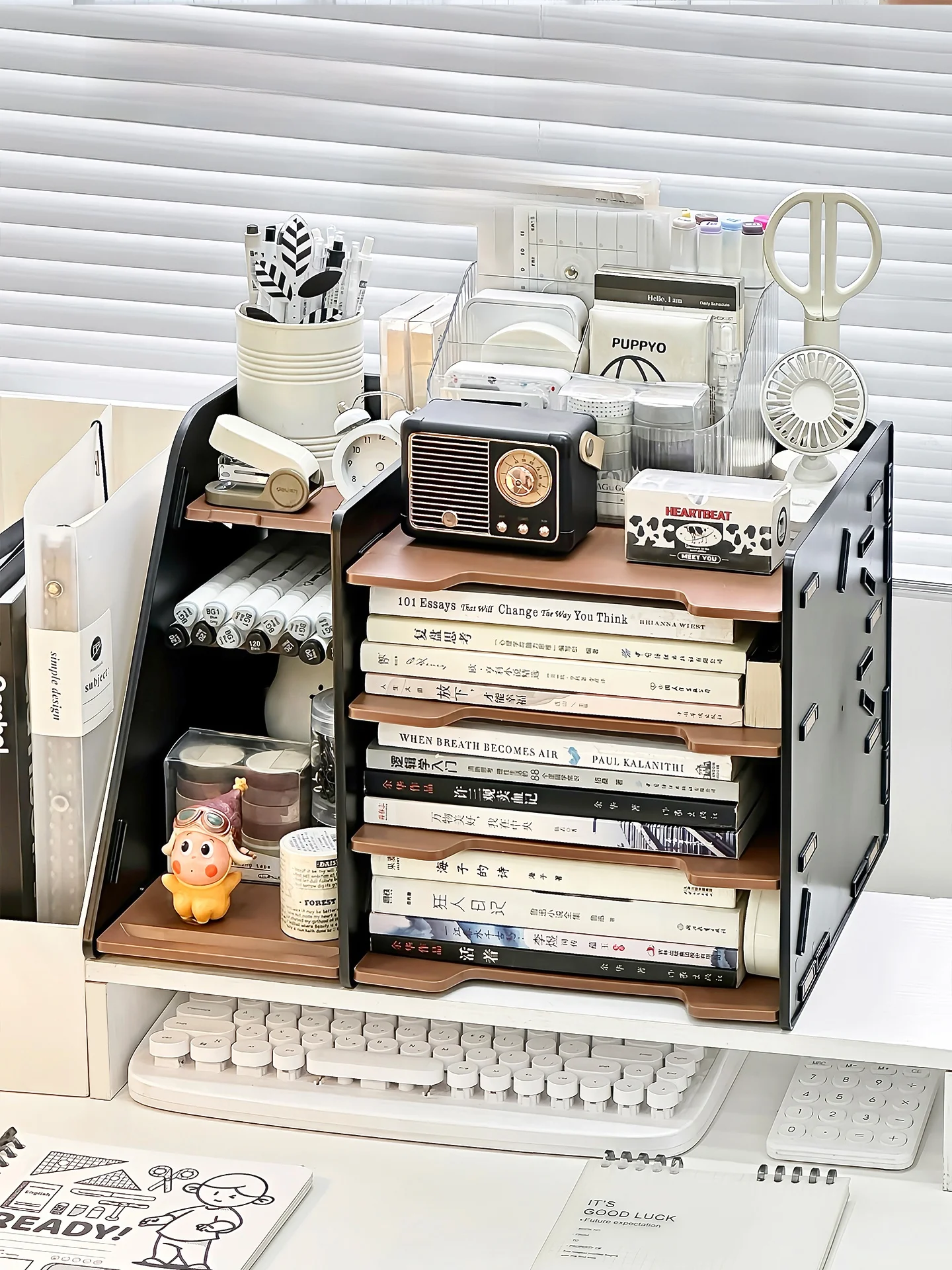 desktop-organizer-box-file-book-sorting-layered-storage-rack-workstation-storage-tool-miscellaneous-item-display-shelf