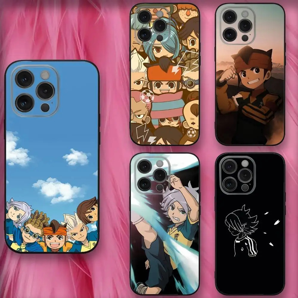 

I-Inazumas Aniem E-Eleven Phone Case For iPhone 16,se4,15,14,13,12,11,Pro,X,XS,Max,XR,Plus,Mini Soft Black Cover