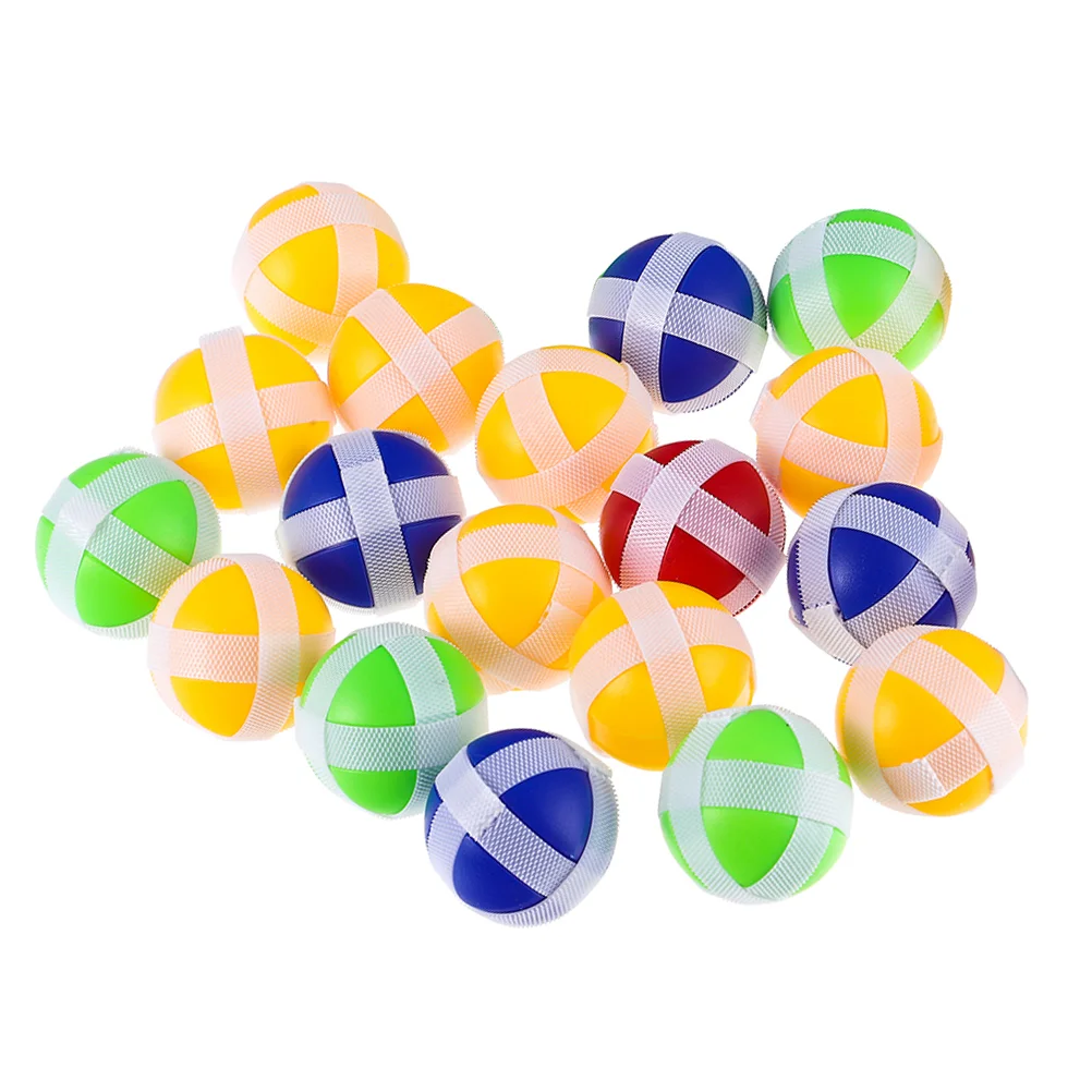 20 Pcs Sticky Ball Toys Kids Interesting Children Balls Wear-resistant Accessory Household