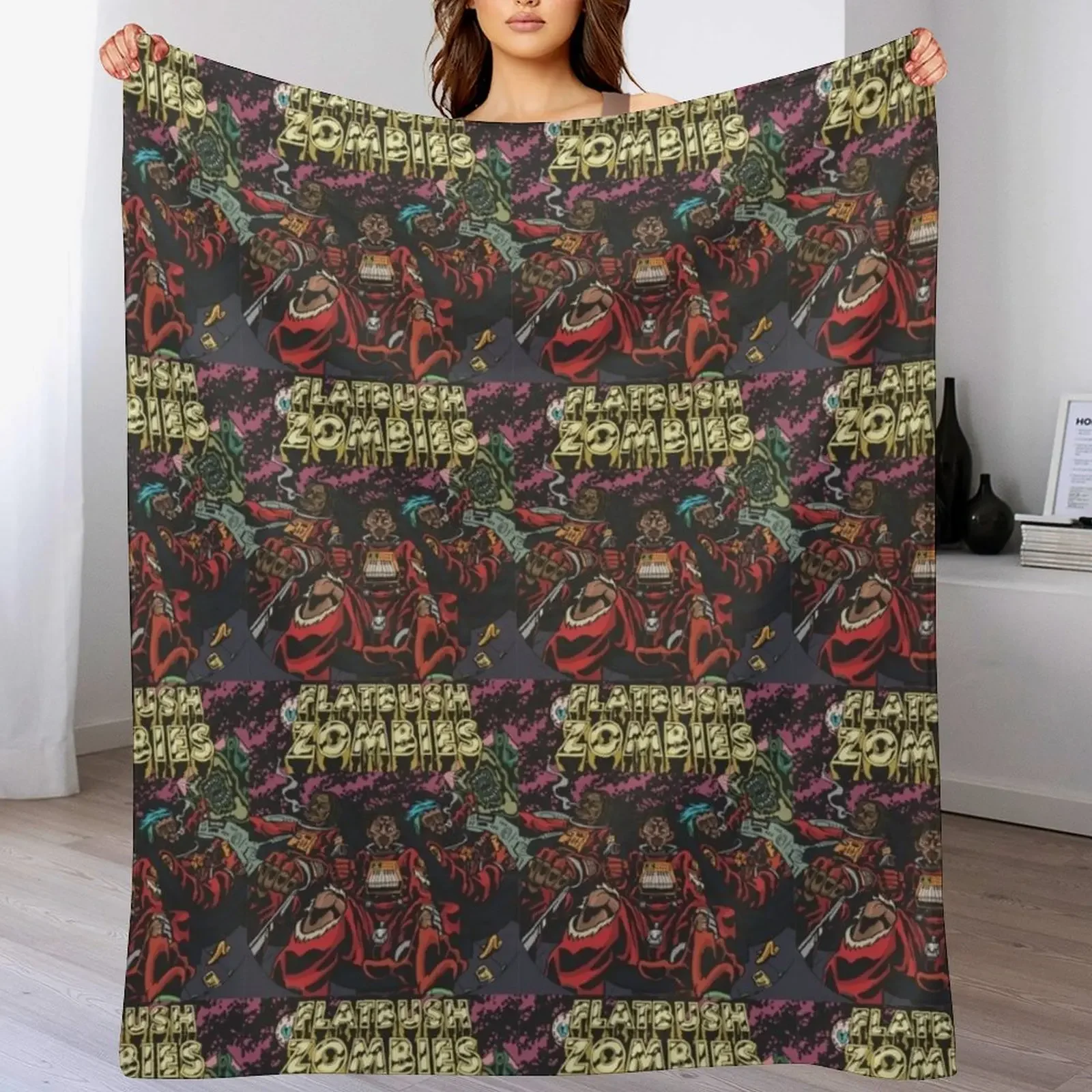 

Flatbush Throw Blanket Soft Big Cute Plaid Thin Bed Blankets