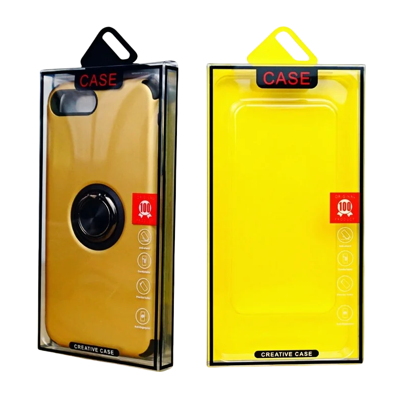 

50pcs Universal Mobile Phone Case Packaging Cell Phone Cover Packing Plastic Clear Blister Pvc Boxes With Card Paper w20