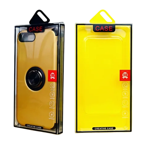 50pcs Universal Mobile Phone Case Packaging Cell Phone Cover Packing Plastic Clear Blister Pvc Boxes With Card Paper w20