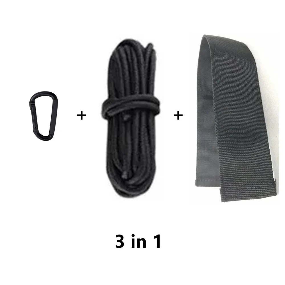 Outdoor camping hammock tie rope knot wear-resistant portable hanging webbing hammock tie tree protection rope sleeve