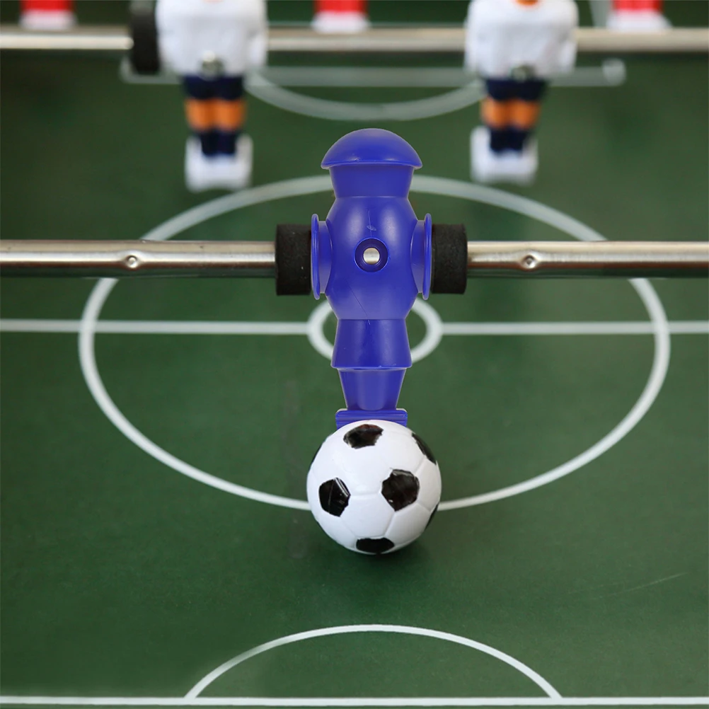 

8Pcs Table Football Player Resin Mechanical Style Replacement Parts Standard Rod Fit Foosball Accessories Durable Football Game