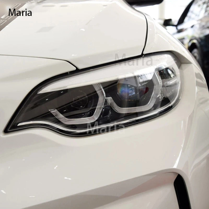لسيارات BMW M2 F87 2016-2023 اكسسوارات السيارات العلوي الضوء الخلفي طبقة رقيقة واقية كشافات شفافة سوداء بولي TPU إصلاح ملصق