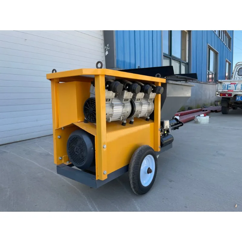 Gypsum Plastering Equipment Easy Push And Fast Transfer Flexible Indoor And Outdoor Construction Wheel-Type Mobile