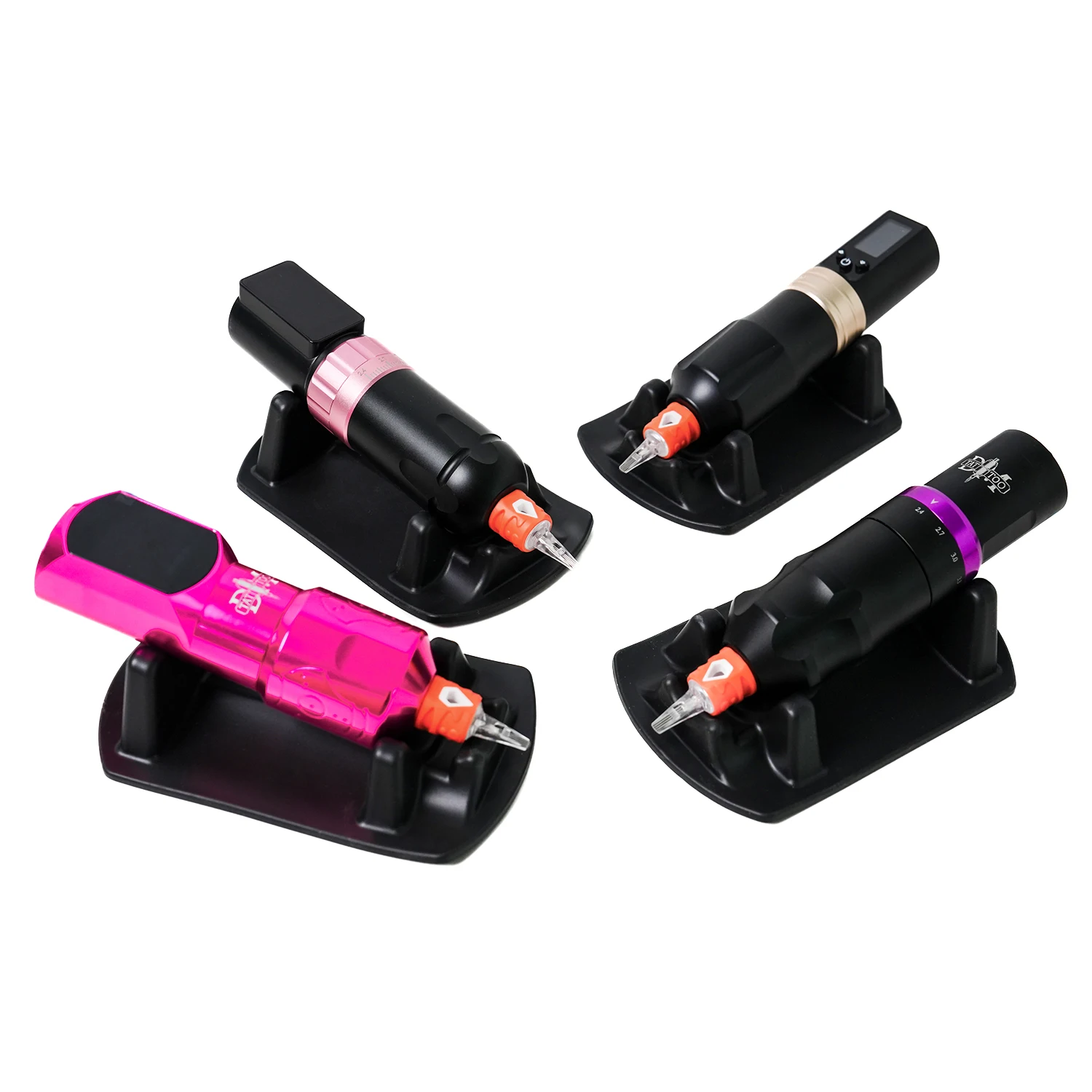 

Tattoo Pen Holder Silicone Tattoo Machine Holder Eyebrow Tattoo Pen Holder Stand Rack Tray Tattoo Accessories Tattoo Supplie