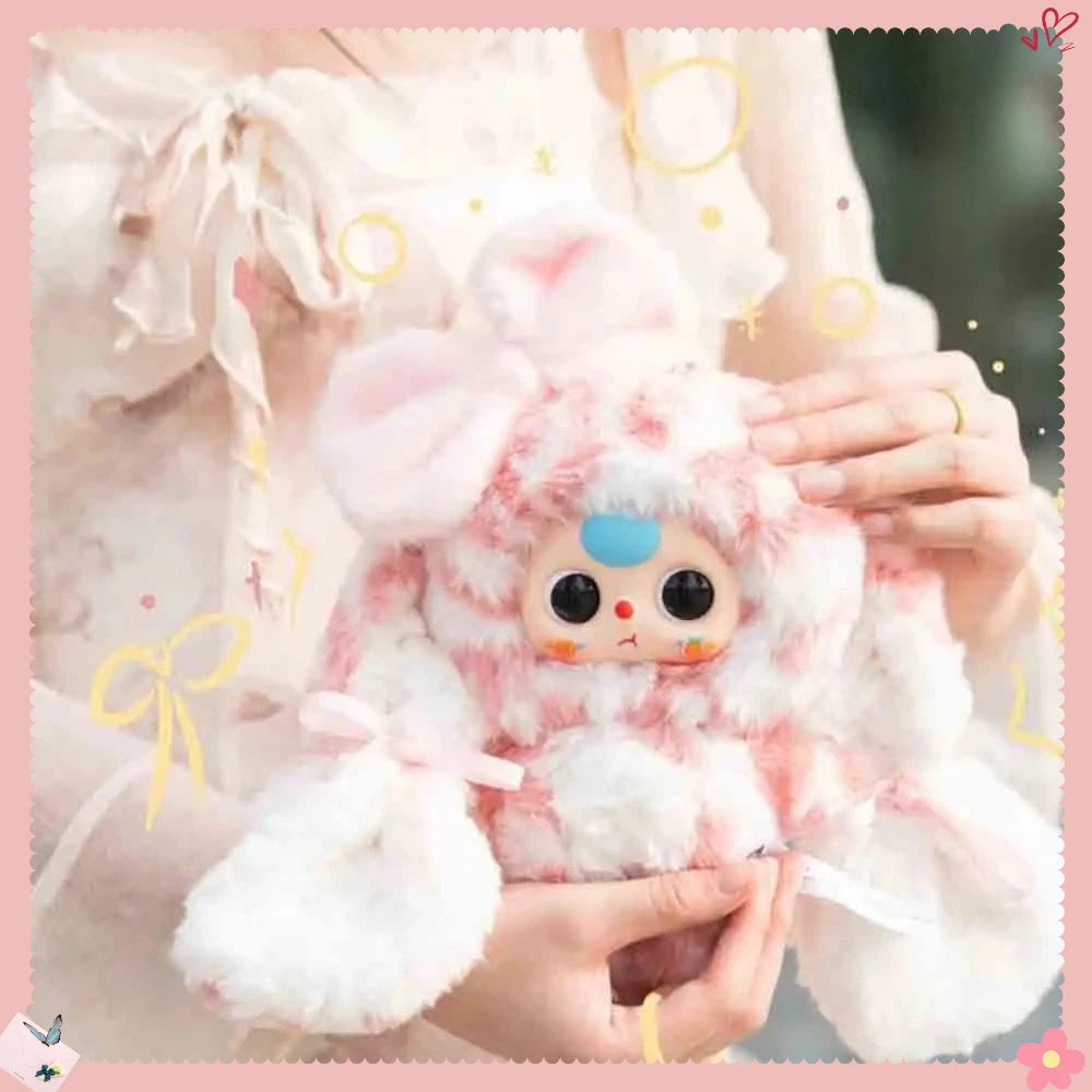 

ГОРЯЧАЯ Novo настоящая настоящая нефть pequeno coelho retorno серия caixa de cega de pelúcia artesanal saco bonito pingente decorativo