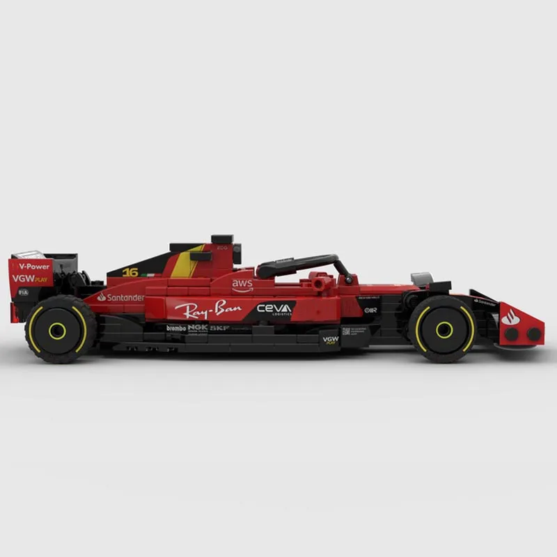 Neue testarossa MOC-157570 SF-23 monzasuper rennwagen modell buiding kit schöpfer block brick stoys kinder jungen geburtstags geschenke