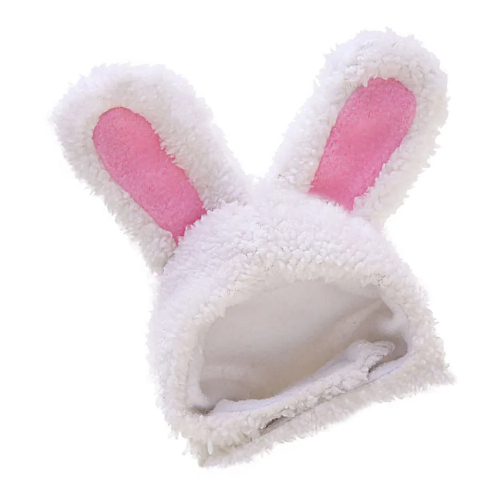 

1Pcs Pet Rabbit Ear Hat Adjustable Cute Small Dog Cat Headgear Cosplay Christmas Party Decoration Pet Cat Headgear
