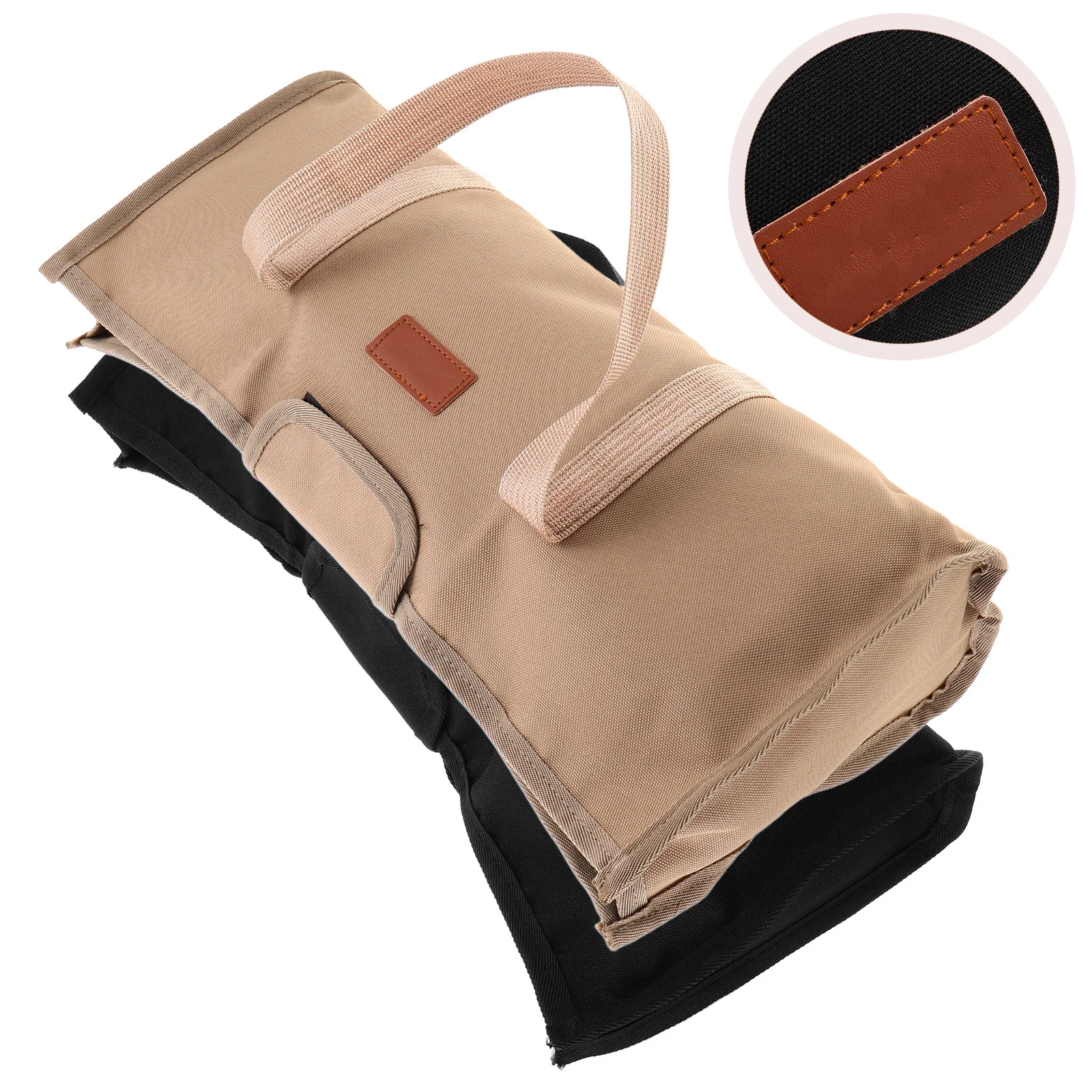 

2Pcs Outdoor Camping Tool Bag Waterproof Oxford Cloth Tent Stake Storage Portable Handle Multifunctional Hiking Equipment