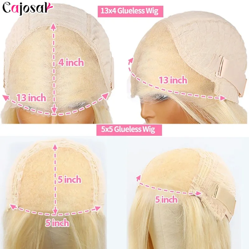 250% honig blonde Körper welle Full HD transparente Spitze Front Echthaar Perücke 36 Zoll Farbe 13x4 Spitze Frontal Perücken für Frauen