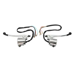 22mm Motorcycle Right and Left Handlebar Switch for Honda CG125 CB125 Zhujiang CG125 XF-CG125 Horn Turn Signal Electric Start