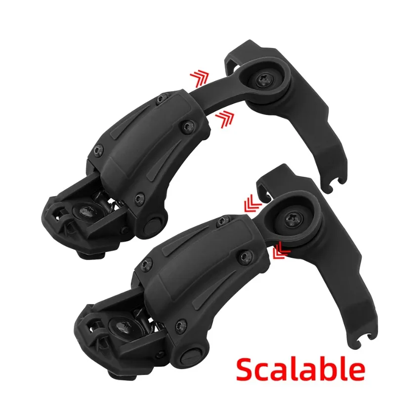 TS TAC-SKY M-LOK Helmet Rail Mount, Compatible with Walkers Razor Slim Electronic Earmuffs