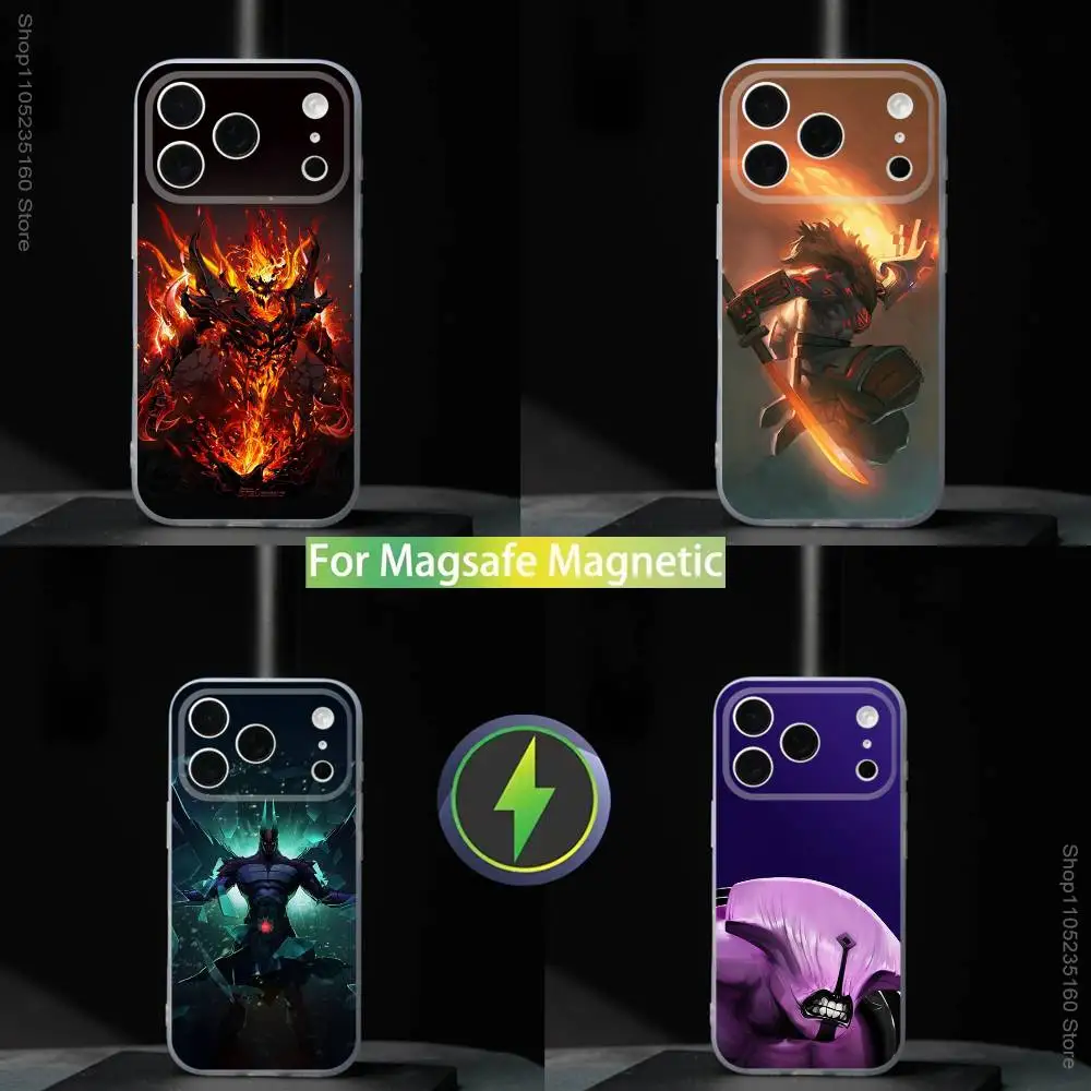 

Cool D-Dota 2 For iPhone 17,16,15,14,13,12,11,Pro,Max,Plus,Mini,SE4,E Magnetic For Magsafe Wireless Phone Case