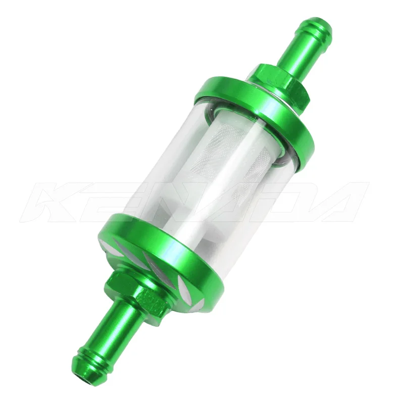 Fuel Pump Assy Performance CNC 8mm Reusable Inline Gas Fuel Filter for Motorcycle ATV GY6 125 150 - view 5