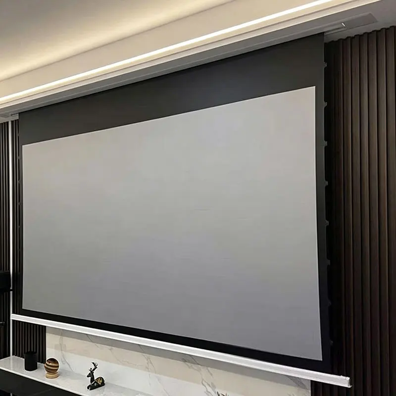 20264k Projector Screen 150 Recessed Ceiling Electric Alr Motorized Screen Projection Screenspromote sales