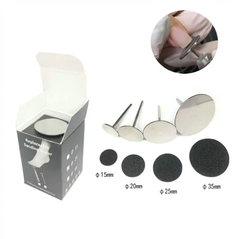 Electric Drill Sanding Discs For Pedicure Manicure Tools Replacement Pads Grinding Dead Skin Remover Foot Buffing