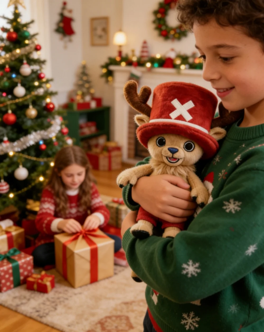 

26CM One Piece Chopper Plush Doll Cute Anime Peripherals Toy Birthday Christmas Gift