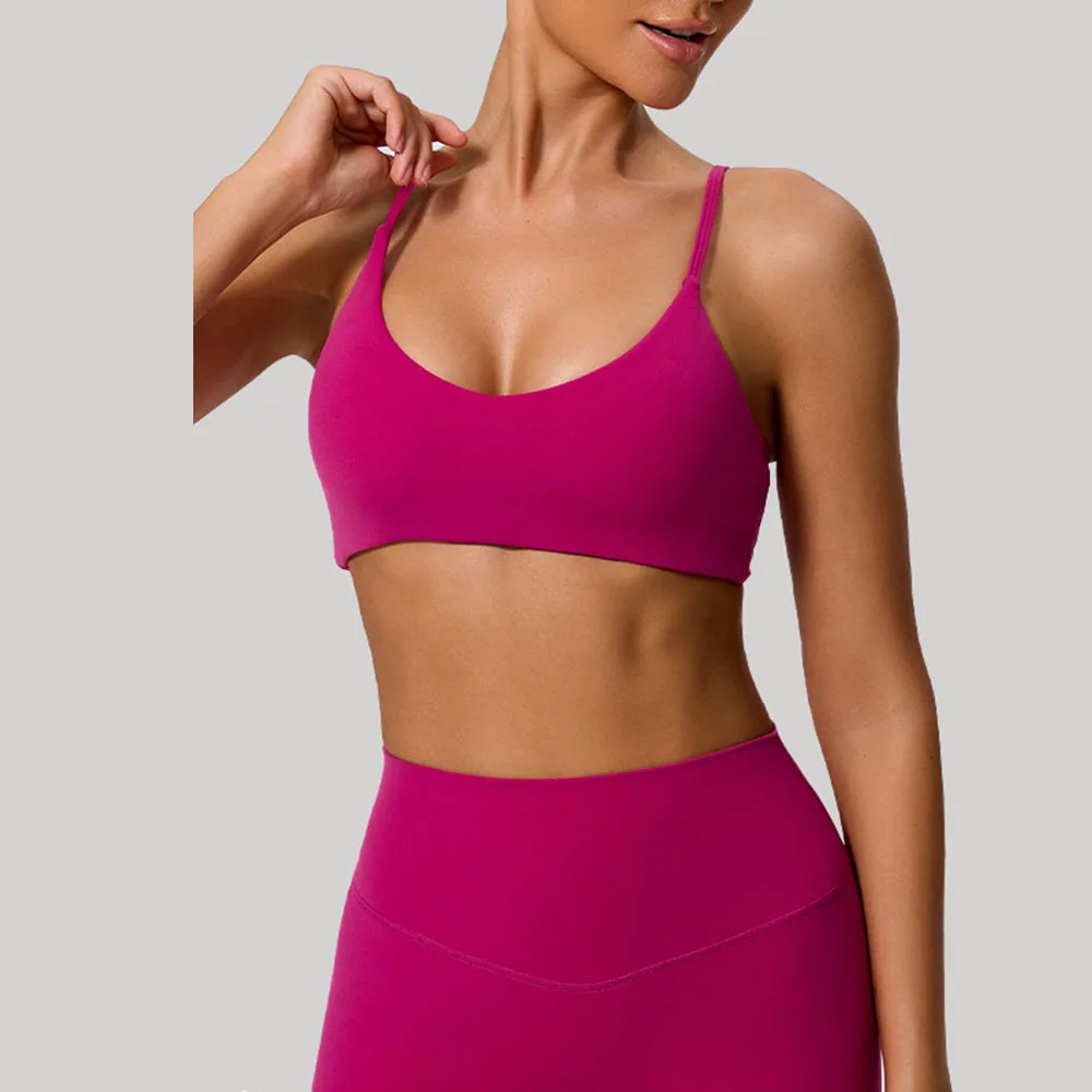

Новый трансграничный европейский и американский спортивный бюстгальтер для йоги, уличная одежда для бега, фитнеса, с открытой спиной, одежда для тренировок в тренажерном зале