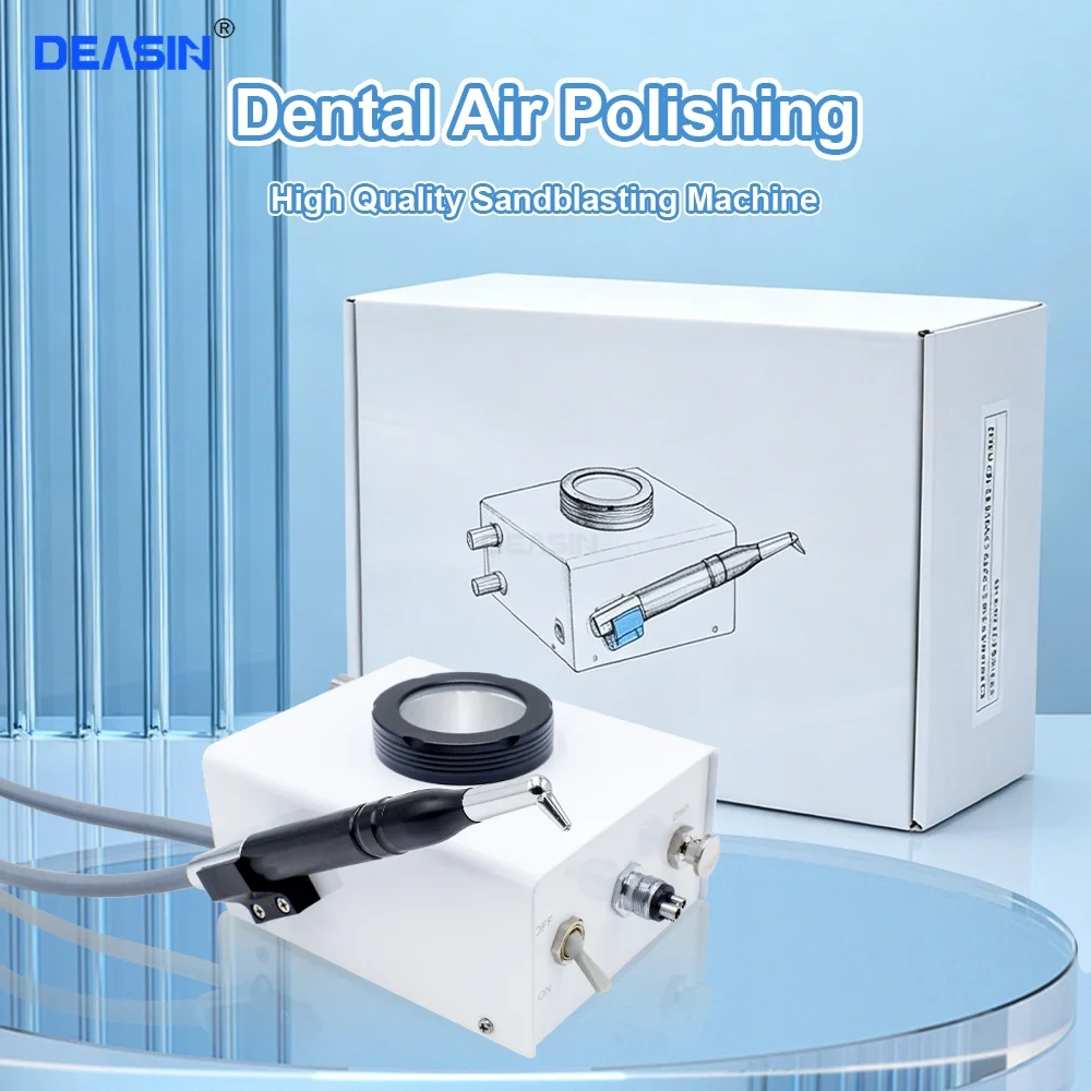 Dental 2/4 holes Teeth Sandblasting Machine Air Polisher Prophy Cleaning Whitening Polishing Machine Sandblast Scaling Machine