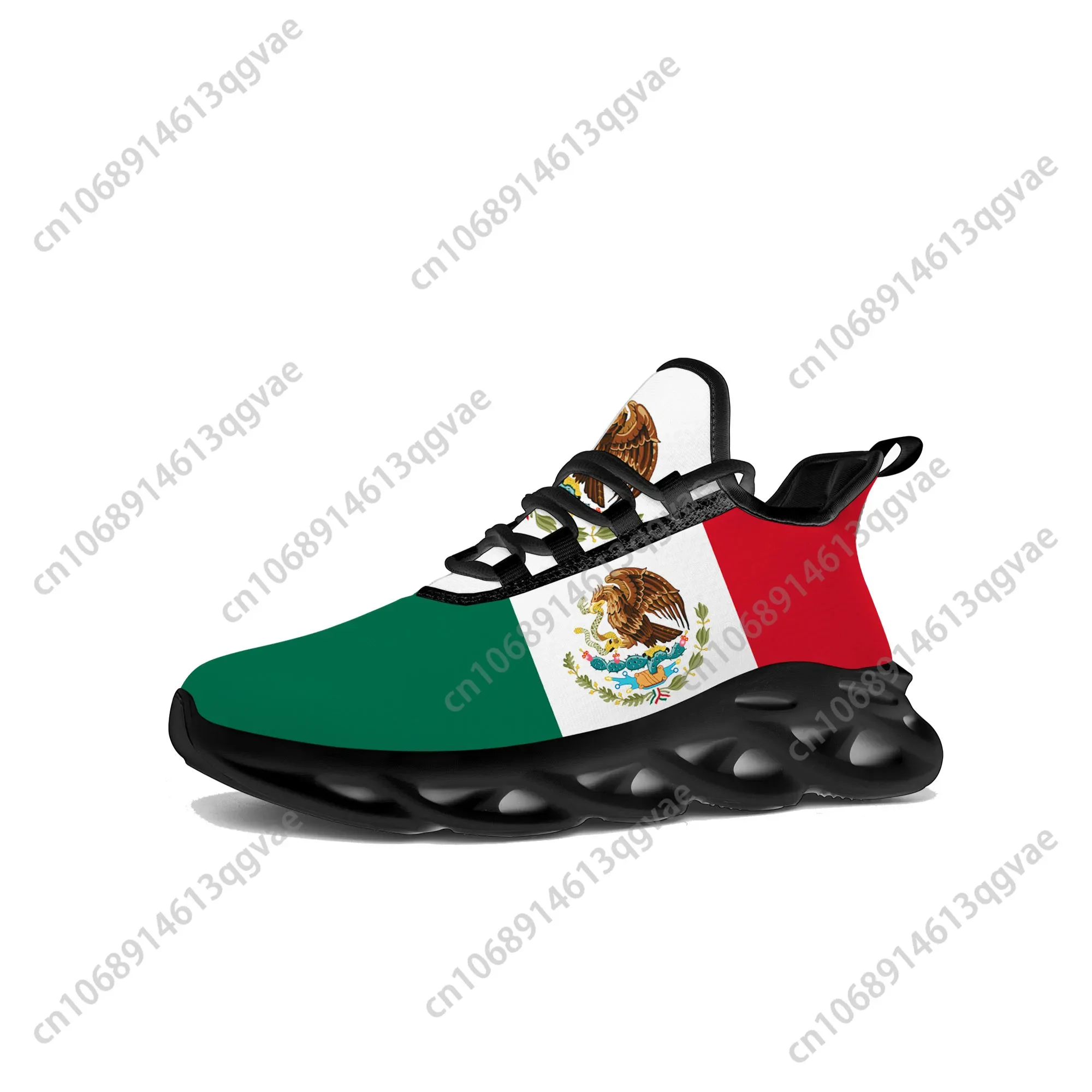 

Mexican Flag Flats Sneakers Mens Womens Mexico Pop Sports Running High Quality Sneaker Lace Up Mesh Footwear Tailor-made Shoe