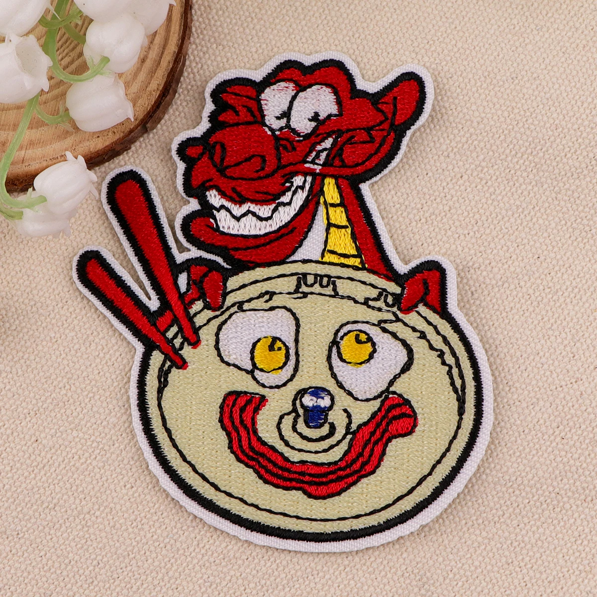 Cartoon Animation Embroidered Patches For Clothing Jackets DIY Iron On Patches Thermoadhesive Appliques Sewing Stickers