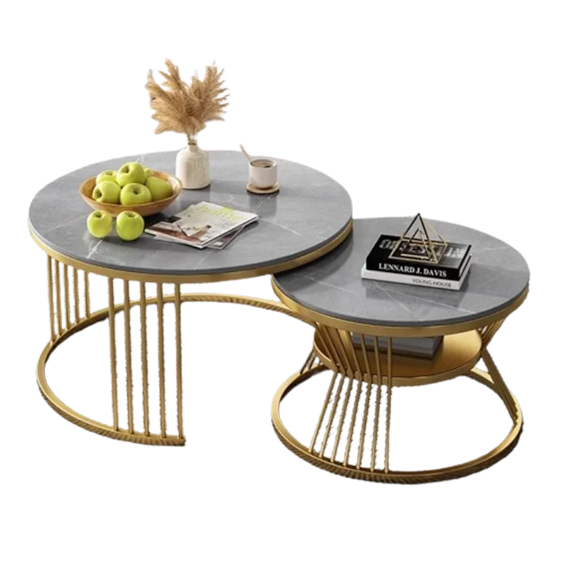 Nordic Plastic Sofa Side Tables Small Corner Coffee Table Home Decor Low Bedside Tables Living Room Round Small Stool Furniture