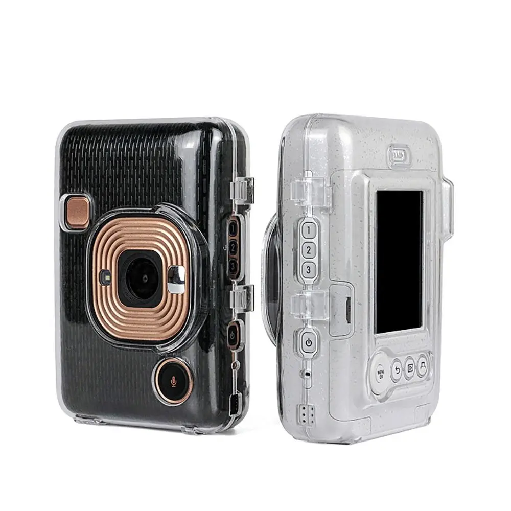 Professional Crystal Transparent Cover Instant Camera Protective Case Storage Bag For Fujifilm Instax mini Liplay