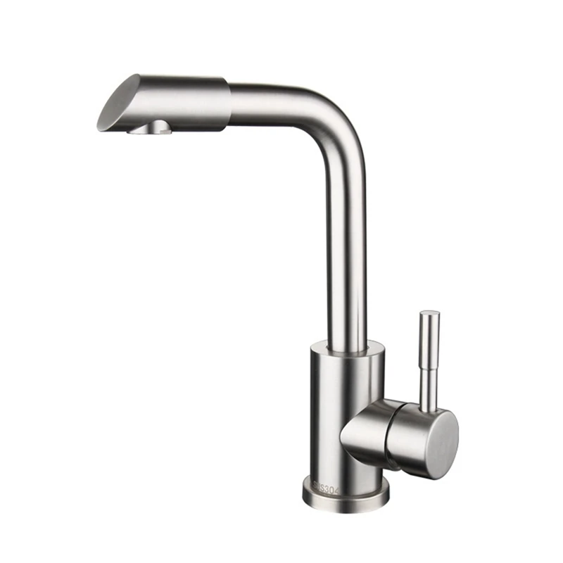 

Basin Mixer Taps 360° Rotatable Stainless Steel Basin Faucet Kitchen Sink Taps For Bathroom Vanity Sink Bar