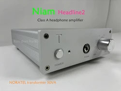 Klasse A hoofdtelefoonversterker Referentie Niam Headline2 Circuit. ,ZTX753,ZTX763,LT1085 ALPS27,Signaalruisverhouding: 114,6dB