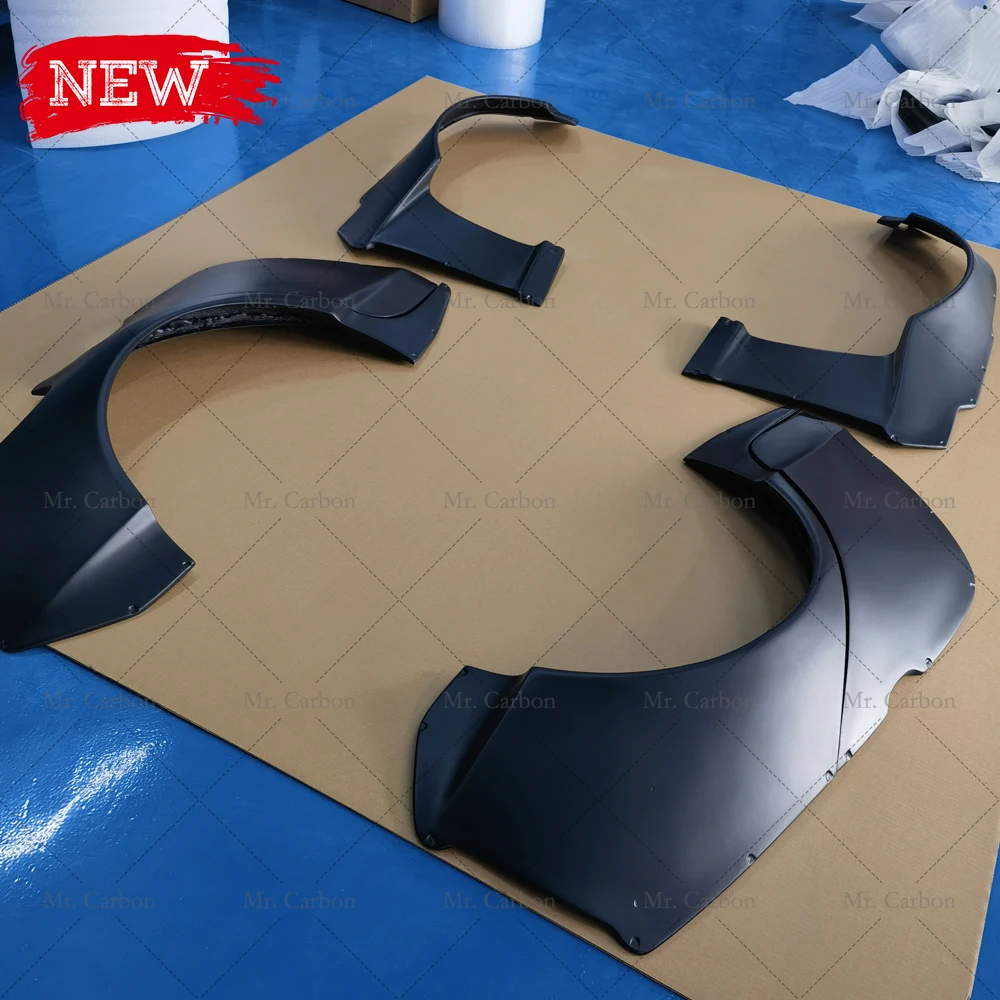 WIDE ARCH FOR CADILLAC ATSL MB STYLE FIBER GLASS FRONT/REAR WIDE FENDER TRIM BODYKIT TUNING PART FOR ATSL FRP FLARES ARCH RACING