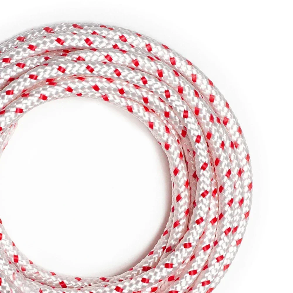 Tali Tarik Tali Starter Tali Taman Alat Pemotong Rumput Mesin Pemotong Rumput Pengganti 10M X 3.5Mm Peralatan Konstruksi