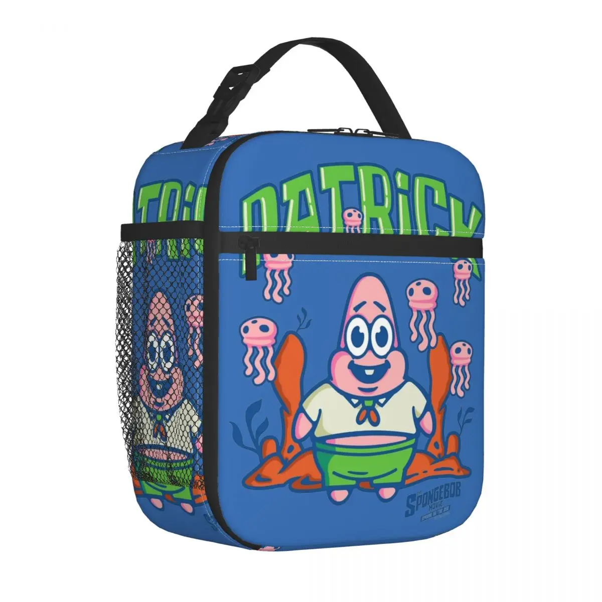 

The Spongebob Kid Patrick Insulated Lunch Bag Thermal Bag Lunch Container Leakproof Tote Lunch Box Food Handbags Office Outdoor