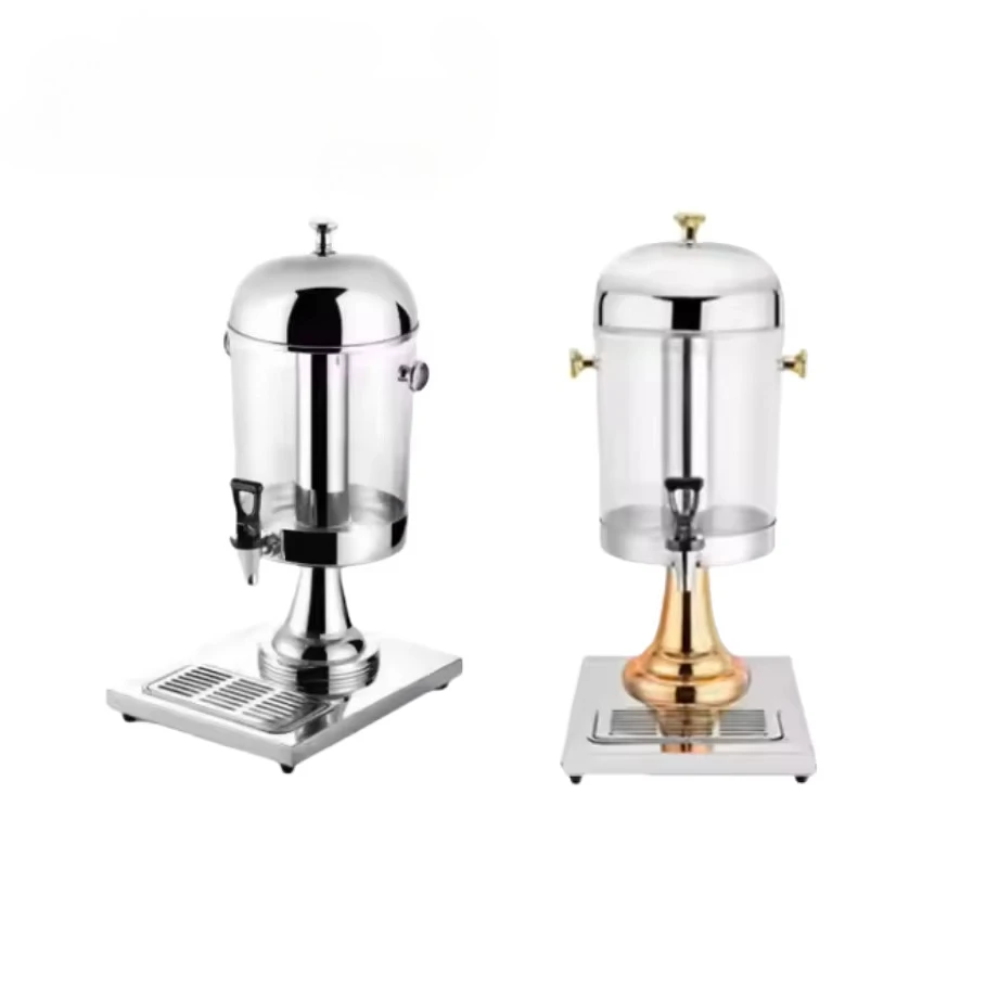 Hotel catering stainless steel 8L self-service cold water dispenser, water dispenser, beverage juicer