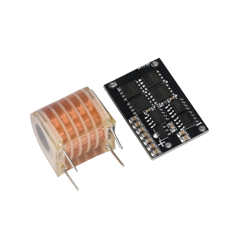 

AC 10kV-20kV Output Ignition Module Powered by DC 5V-13V for DIY High Voltage Projects and Laboratory Ignition Setups